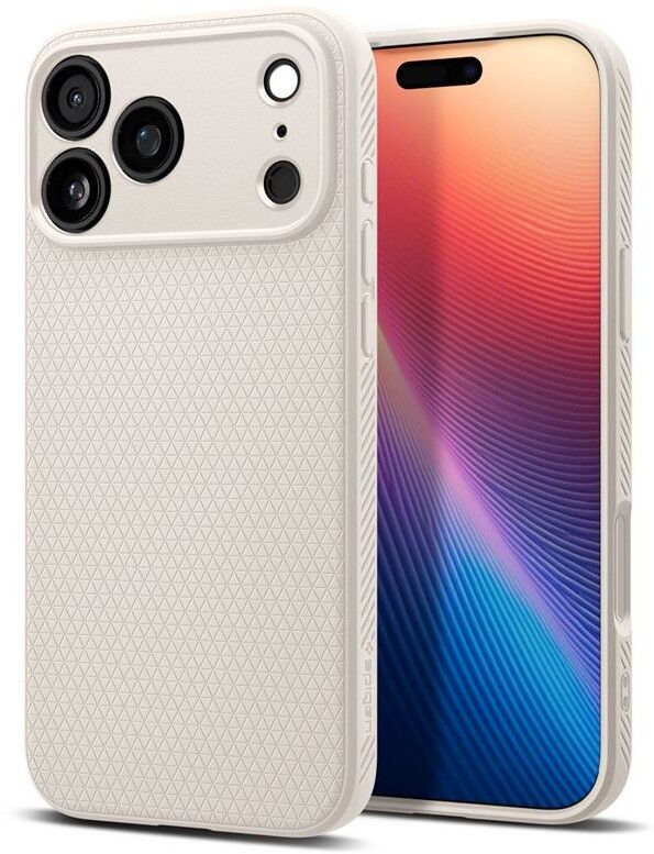 Spigen Liquid Air (iPhone 17 Pro) - Svart | iPhone - iPhone 17 Pro - Skal & fodral - Silikon - TPU | AlltMobil