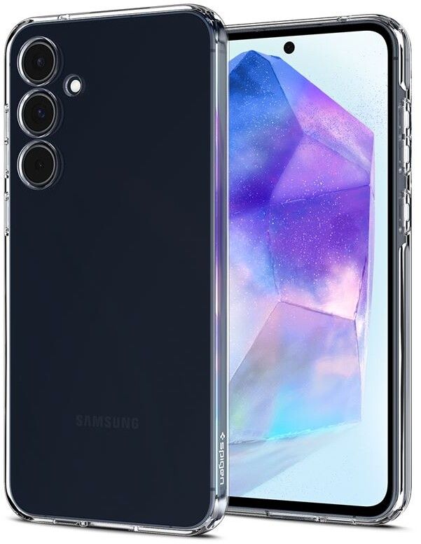 Spigen Liquid Crystal (Galaxy A55) | Samsung - Samsung Galaxy A55 - Skal & fodral | AlltMobil