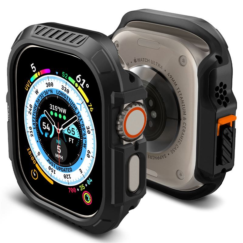 Spigen Lock Fit (Watch Ultra/Ultra 2 49mm) | Apple Watch - Ultra 2 - 49 mm - Skal & bumpers | AlltMobil