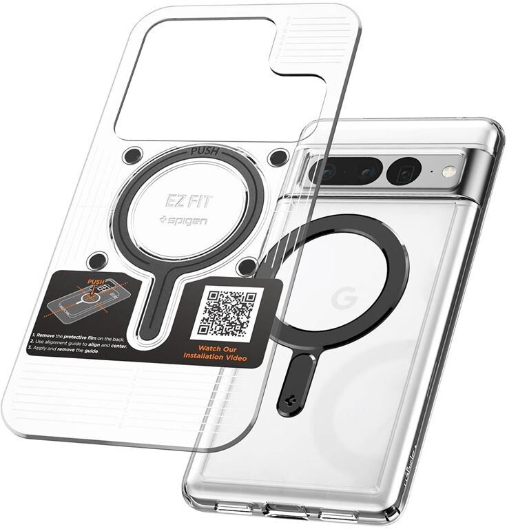 Spigen Magnetic Ring Plate MagFit - Svart | iPhone - Generella tillbehör - MagSafe - Övriga tillbehör | AlltMobil