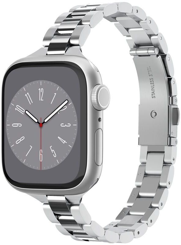 Spigen Modern Fit 316L (Watch 42/41/40/38mm) | Apple Watch - Generella tillbehör - Armband - Series 1-9 38-41mm - Metallarmband | AlltMobil