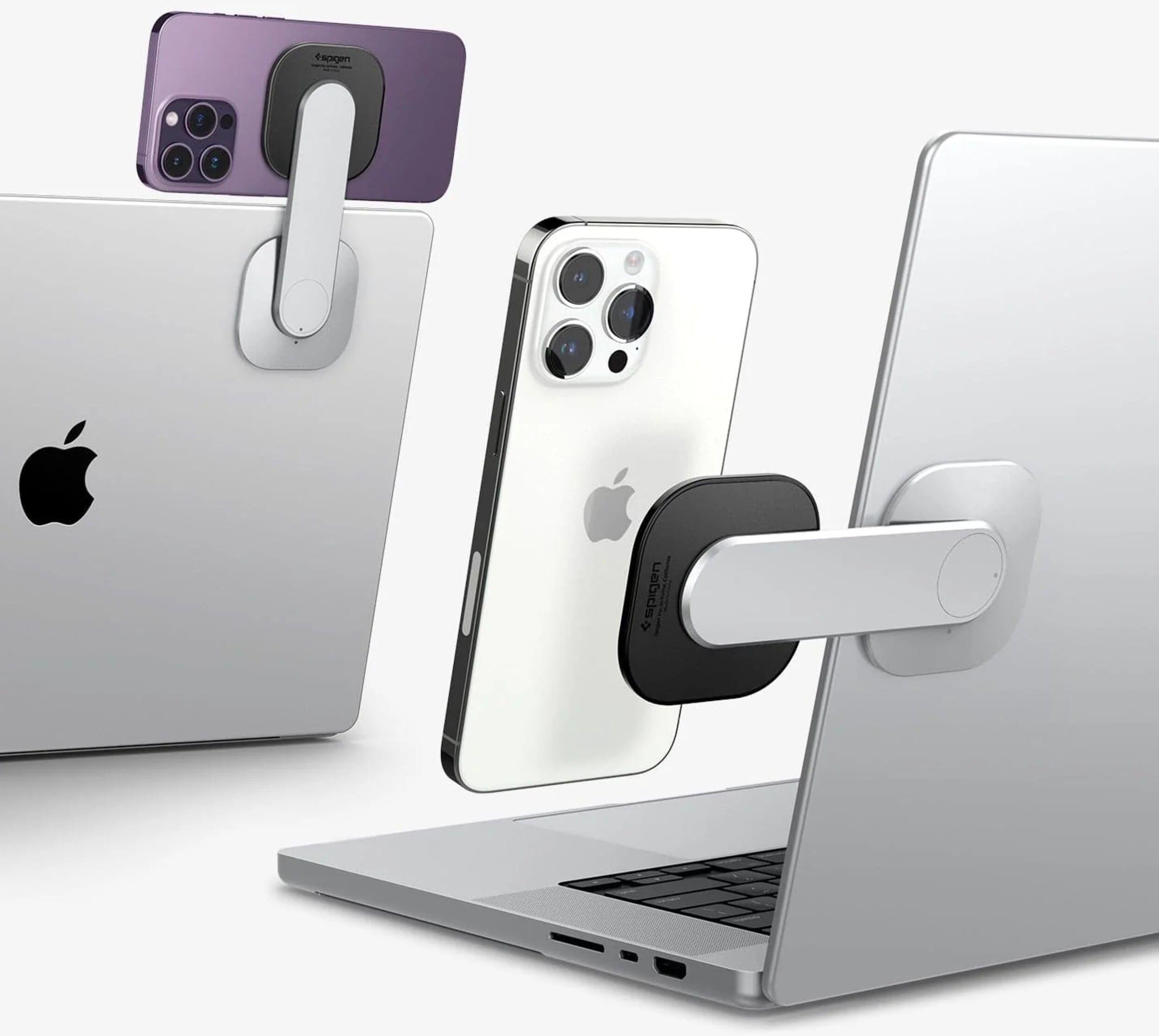Spigen OneTap Monitor / Laptop Mount (MagFit) | Mac - Macbook 12 - Övrigt | AlltMobil