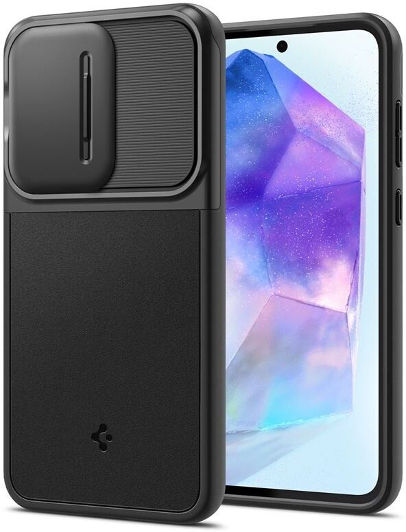 Spigen Optik Armor (Galaxy A55) | Samsung - Samsung Galaxy A55 - Skal & fodral | AlltMobil