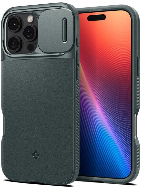 Spigen Optik Armor MagFit (iPhone 16 Pro Max) - Svart | iPhone - iPhone 16 Pro Max - Skal & fodral - Extra tåliga | AlltMobil