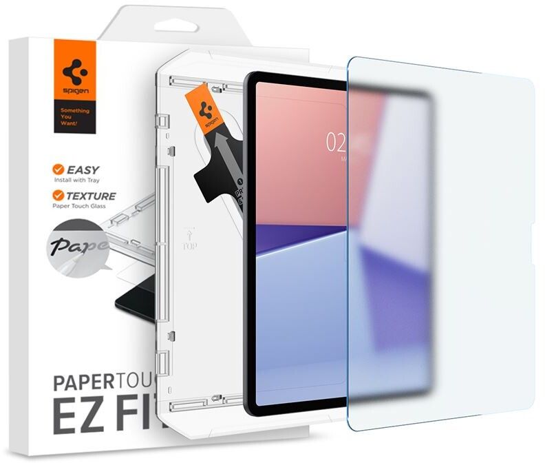 Spigen Paper Touch Ez Fit (iPad Air 13 (2024-2025)) | iPad - iPad Air 13 (2024-2025) - Skärmskydd | AlltMobil