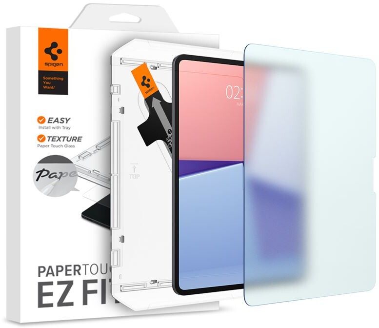 Spigen Paper Touch Ez Fit (iPad Pro 13 (2024)) | iPad - iPad Pro 13 (2024) - Skärmskydd | AlltMobil
