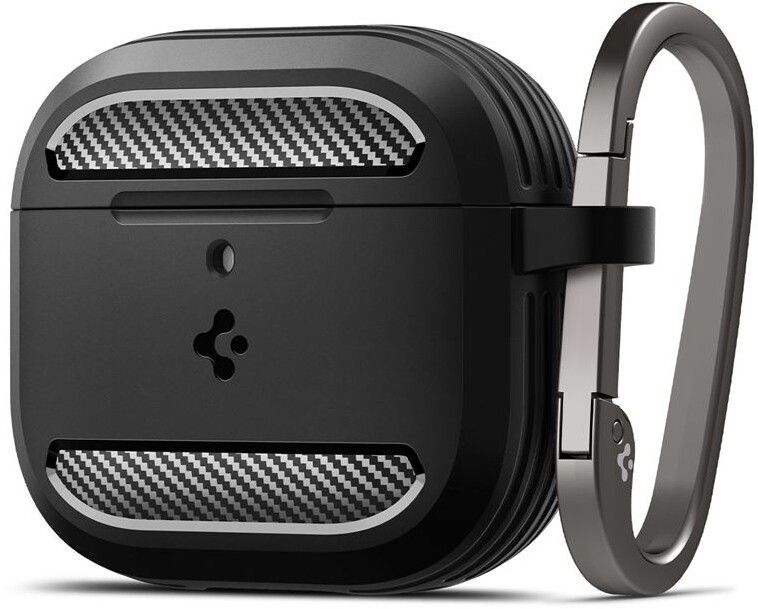 Spigen Rugged Armor (AirPods 4) | AirPods - AirPods 4 - Fodral - Silikon - TPU | AlltMobil