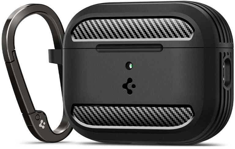 Spigen Rugged Armor (AirPods Pro 3) | AirPods - AirPods Pro 3 - Fodral - Silikon - TPU | AlltMobil