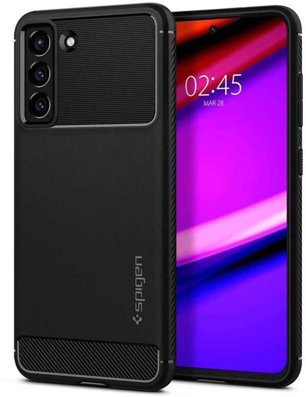 Spigen Rugged Armor (Galaxy S21 FE) | Samsung - Samsung Galaxy S21 FE - Skal & fodral | AlltMobil