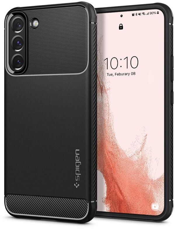 Spigen Rugged Armor (Galaxy S22) | Samsung - Samsung Galaxy S22 - Skal & fodral | AlltMobil