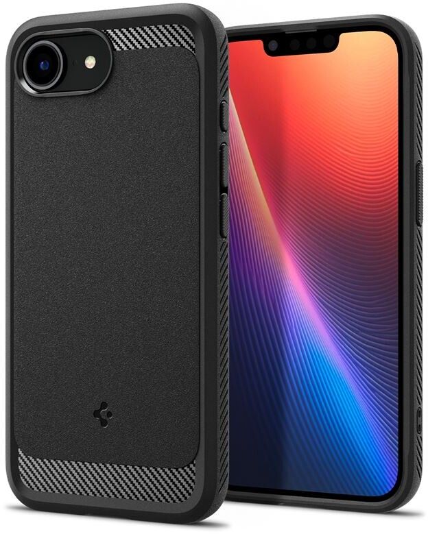 Spigen Rugged Armor MagFit (iPhone 16e) | iPhone - iPhone 16e - Skal & fodral - Extra tåliga | AlltMobil