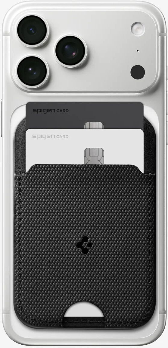 Spigen S314-2 Slim Fold MagSafe Card Holder | iPhone - Generella tillbehör - Hållare - Bordsstativ - Med MagSafe | AlltMobil