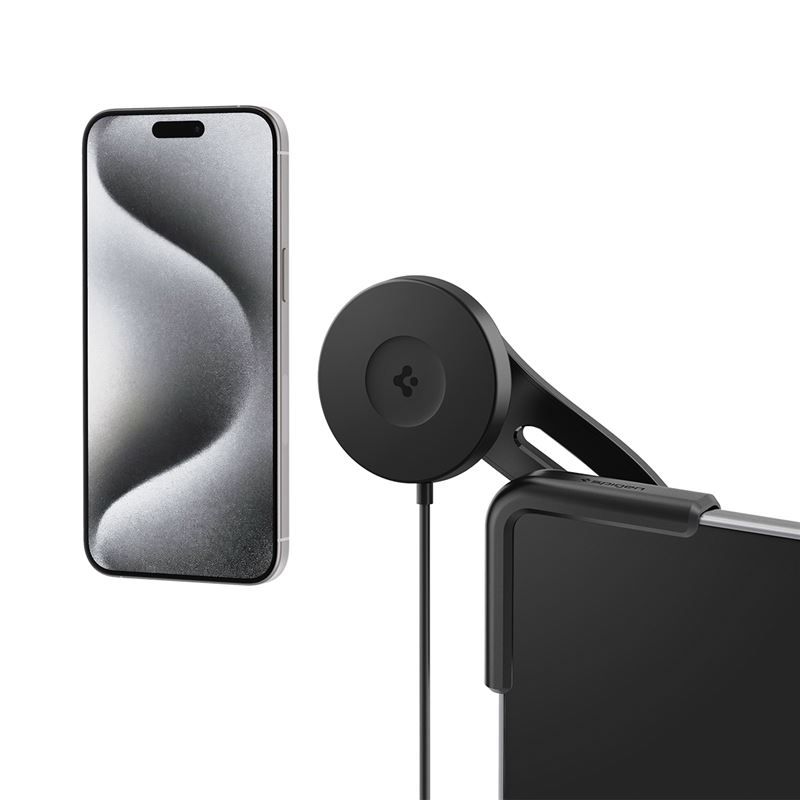 Spigen Tap Pro Lock Wireless Car Mount for Tesla | iPhone - Generella tillbehör - Biltillbehör - Billaddare - Med hållare | AlltMobil