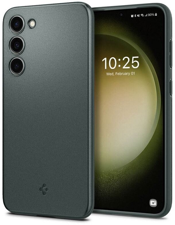 Spigen Thin Fit (Galaxy S23) - Svart | Samsung - Samsung Galaxy S23 - Skal & fodral | AlltMobil