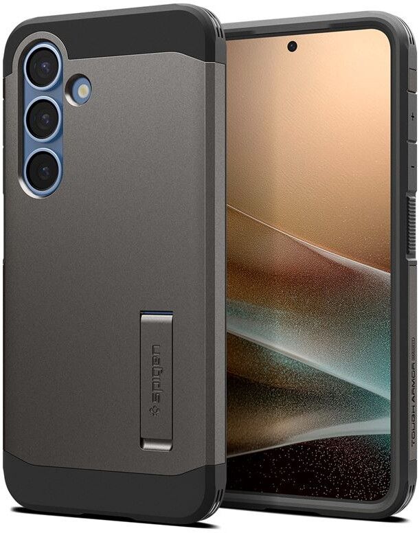 Spigen Tough Armor AI MagFit (Galaxy S25+) - Svart | Samsung - Samsung Galaxy S25+ - Skal & fodral | AlltMobil