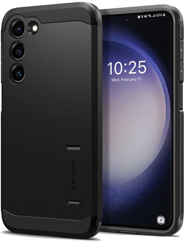 Spigen Tough Armor (Galaxy S23+) - Svart | Samsung - Samsung Galaxy S23+ - Skal & fodral | AlltMobil