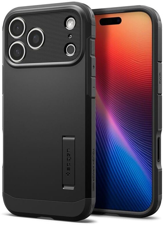 Spigen Tough Armor T MagFit (iPhone 17 Pro) - Svart | iPhone - iPhone 17 Pro - Skal & fodral - Extra tåliga | AlltMobil