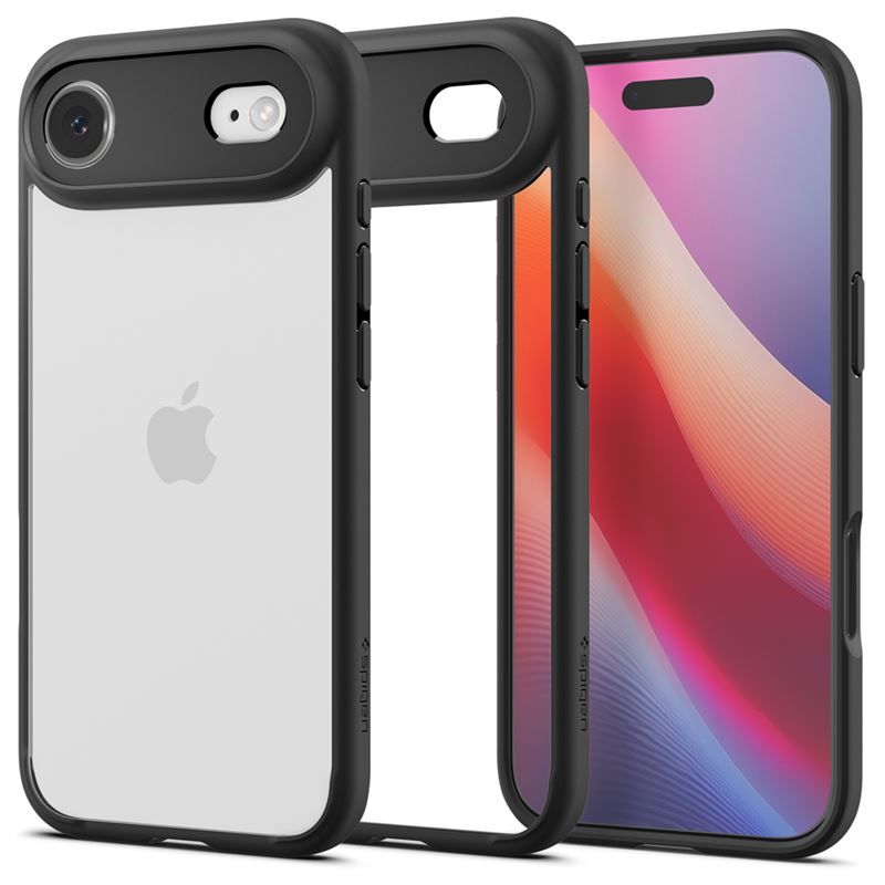 Spigen Ultra Hybrid (iPhone Air) - Svart | iPhone - iPhone Air - Skal & fodral - Hårda skal | AlltMobil