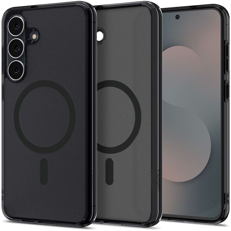 Spigen Ultra Hybrid MagFit (Galaxy S25 FE) - Transparent/vit | Samsung - Samsung Galaxy S25 FE - Skal & fodral | AlltMobil