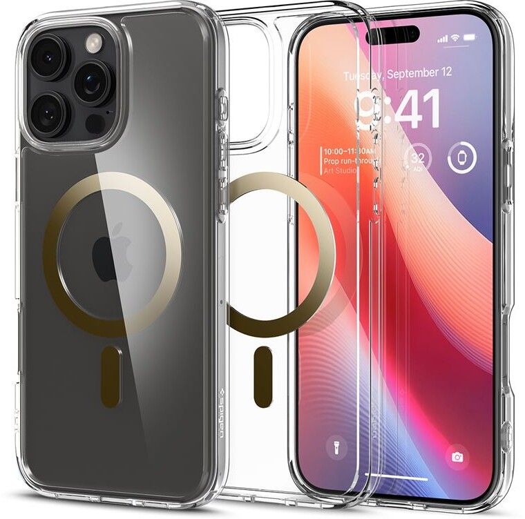 Spigen Ultra Hybrid MagFit (iPhone 16 Pro Max) - Vit | iPhone - iPhone 16 Pro Max - Skal & fodral - Hårda skal | AlltMobil