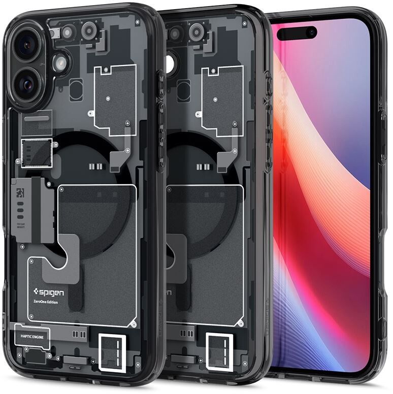 Spigen Ultra Hybrid Zero One MagFit (iPhone 16) | iPhone - iPhone 16 - Skal & fodral - Hårda skal | AlltMobil