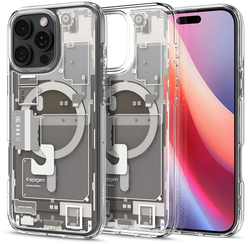 Spigen Ultra Hybrid Zero One MagFit (iPhone 16 Pro) - Svart | iPhone - iPhone 16 Pro - Skal & fodral - Hårda skal | AlltMobil