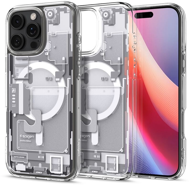 Spigen Ultra Hybrid Zero One MagFit (iPhone 16 Pro Max) - Vit | iPhone - iPhone 16 Pro Max - Skal & fodral - Hårda skal | AlltMobil