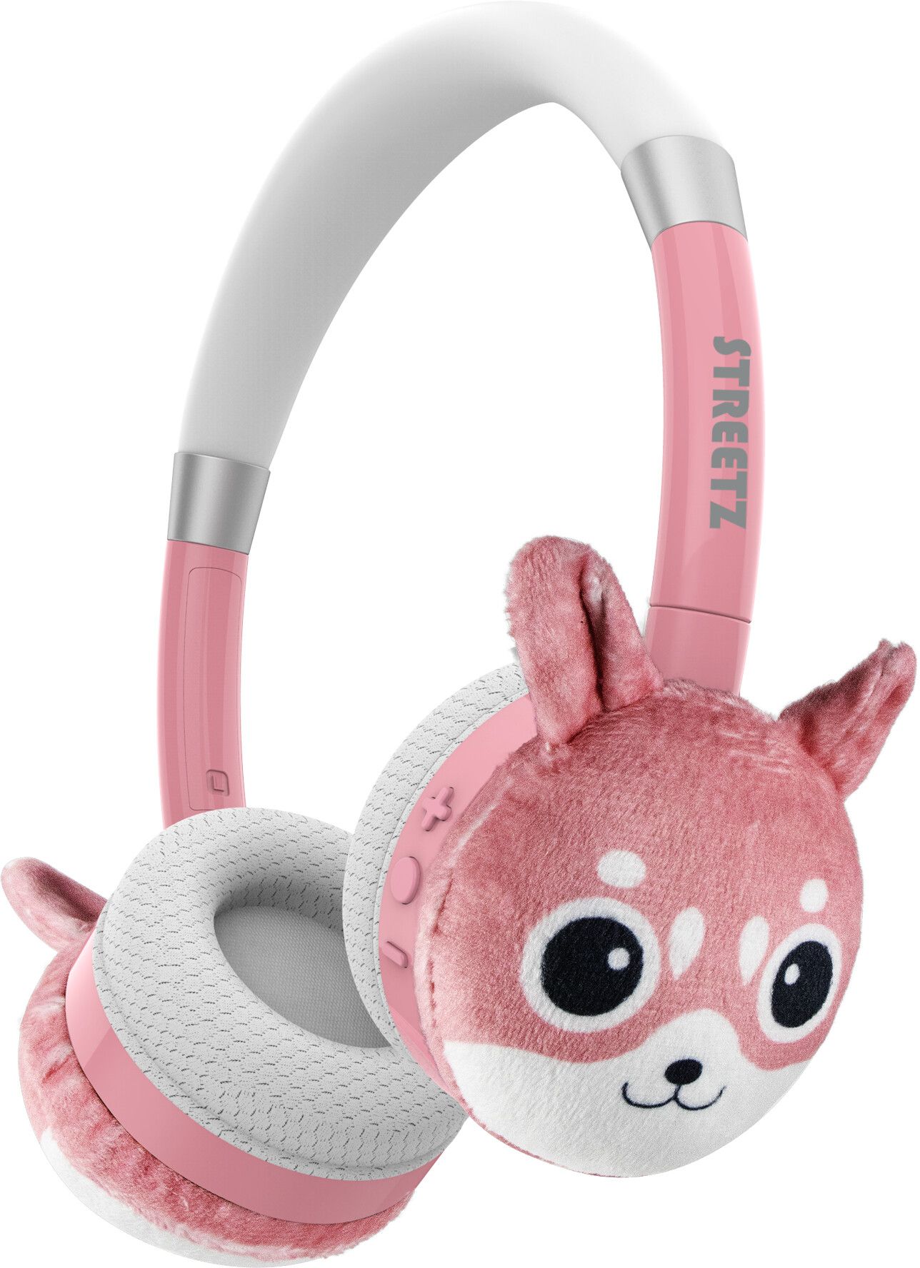 Streetz BT20 Barnhörlurar - Rosa | iPad - Generella iPad-tillbehör - Barntillbehör - Barnhörlurar | AlltMobil