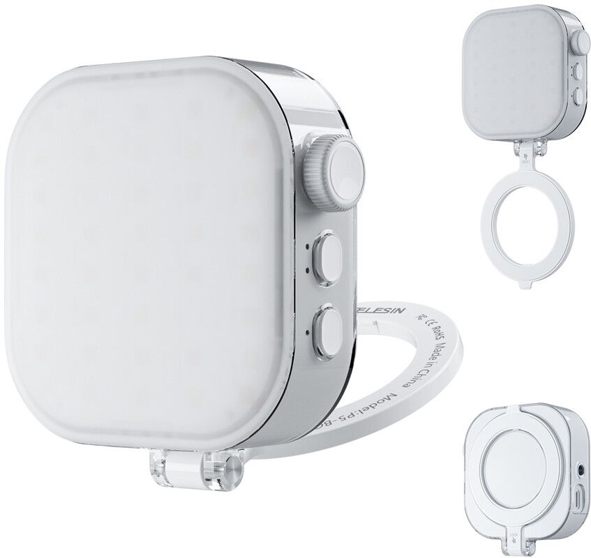 Telesin Magnetic Ice Cube Light | iPhone - Generella tillbehör - Foto & film - Blixtar & belysning | AlltMobil