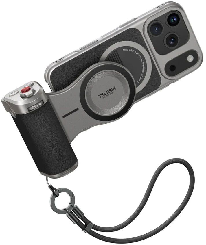 Telesin Master Grip (iPhone 17 Pro) | iPhone - Generella tillbehör - Foto & film - Handtag - rigg - Handtag | AlltMobil