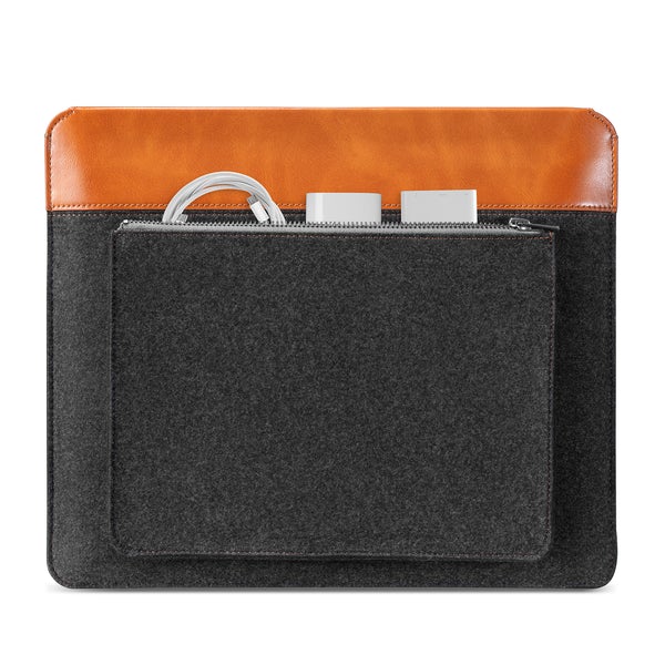 Tomtoc Felt & PU Leather Sleeve