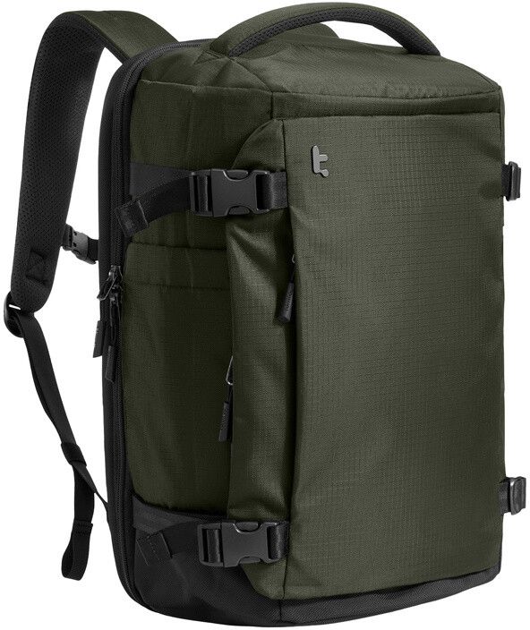 Tomtoc Navigator T66 Liteway Travel Backpack 15.6"" - Grön | Mac - Macbook Pro 16 (2024-2026) - Datorväskor - Ryggsäckar | AlltMobil