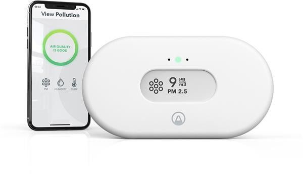 Trasig frpackning: Airthings View Pollution