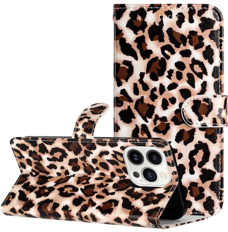 Trolsk Animal Print Wallet (iPhone 16 Pro) | iPhone - iPhone 16 Pro - Skal & fodral - Läderfodral | AlltMobil