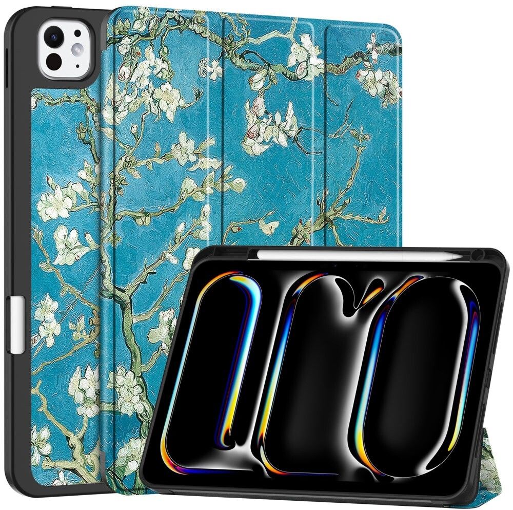 Trolsk Apricot Blossom Pencil Case (iPad Pro 11 (2024-2025)) | iPad - iPad Pro 11 (2024-2025) - Skal & fodral - Fodral | AlltMobil