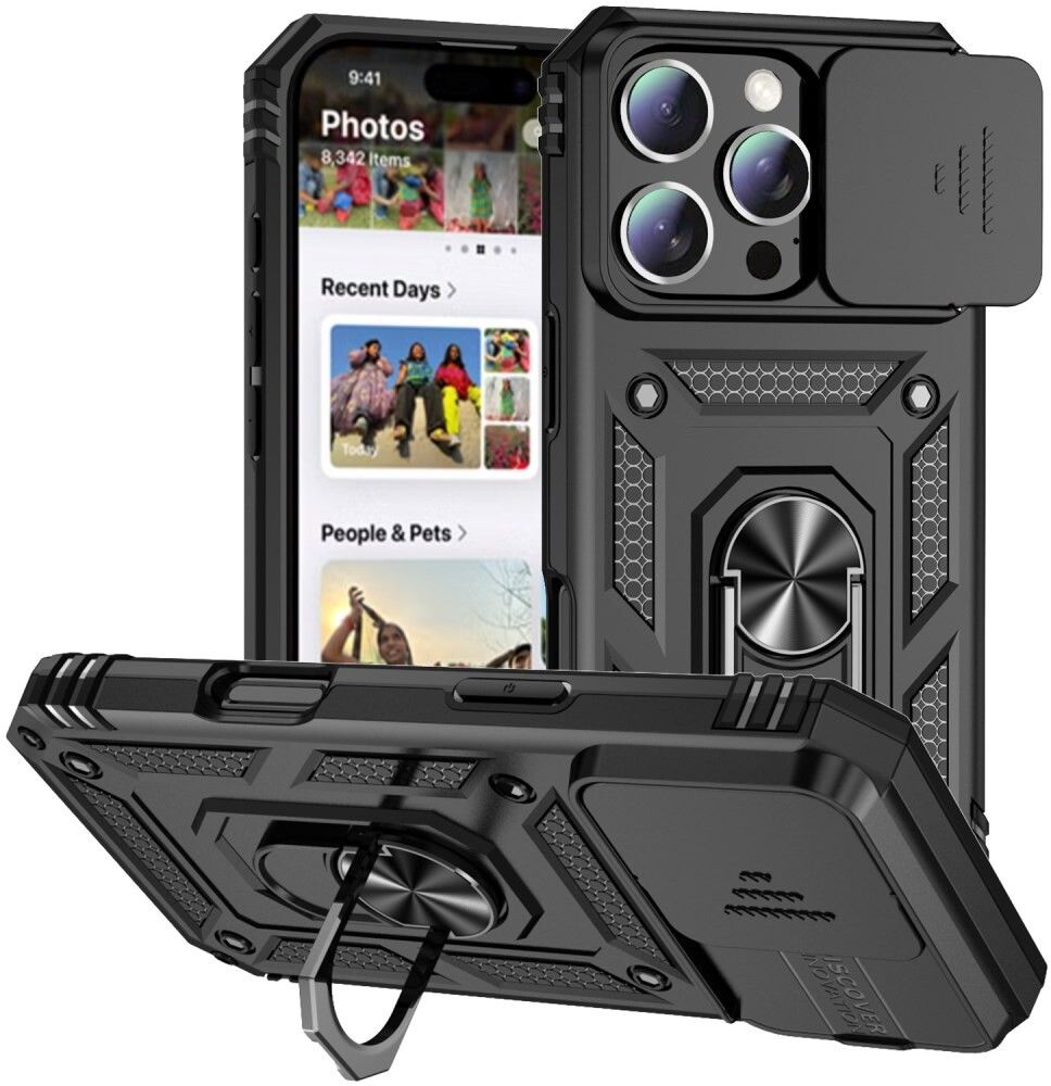 Trolsk Armor Case (iPhone 16 Pro Max) - Svart | iPhone - iPhone 16 Pro Max - Skal & fodral - Extra tåliga | AlltMobil