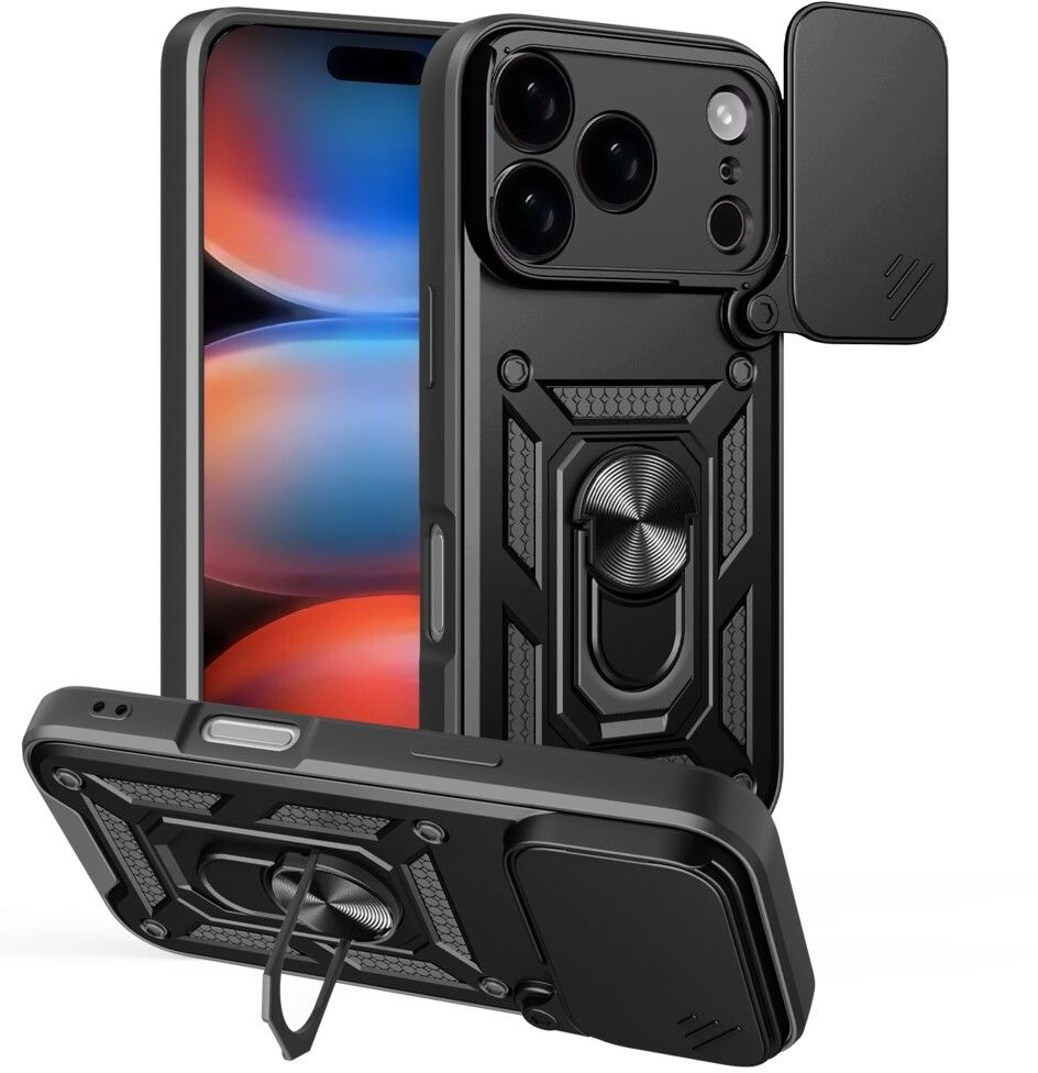 Trolsk Armor Case (iPhone 17 Pro) - Svart | iPhone - iPhone 17 Pro - Skal & fodral - Extra tåliga | AlltMobil