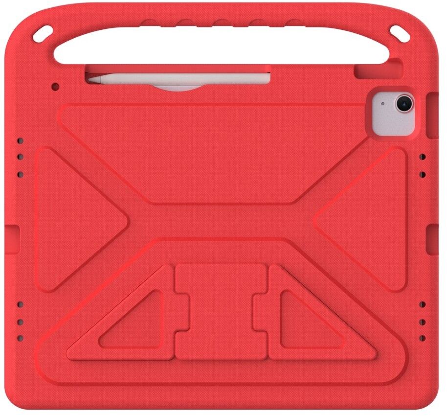 Trolsk Barnskal med Handtag (iPad Pro 13/Air 13) - Röd | iPad - iPad Pro 13 (2024-2025) - Barntillbehör - Skal & fodral | AlltMobil