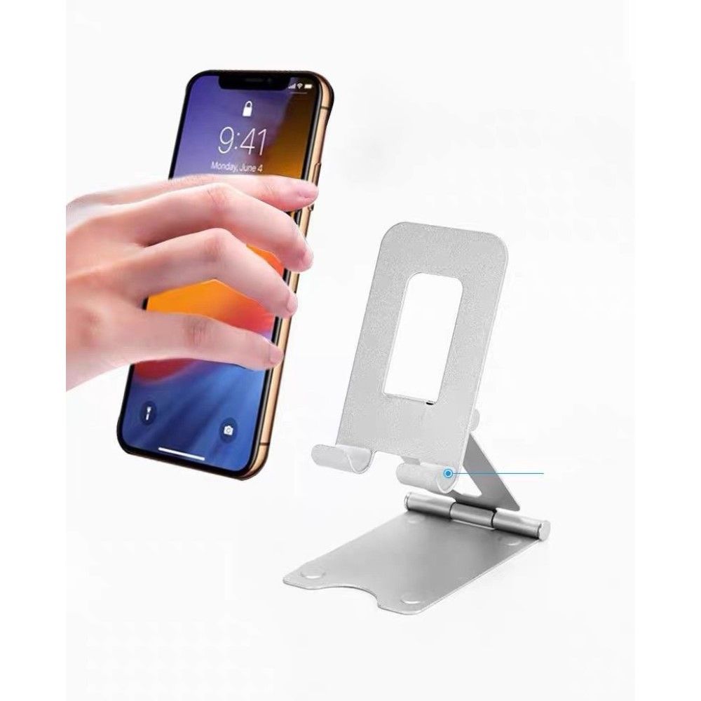 Trolsk Bordsstativ i Aluminium (iPhone/iPad) - Svart |  | AlltMobil