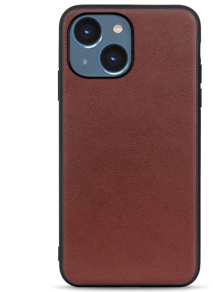 Trolsk Brunt Läderskal (iPhone 14) | iPhone - iPhone 14 - Fodral - Läderfodral | AlltMobil