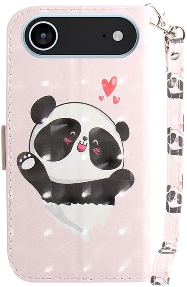Trolsk Cute Panda Wallet (iPhone Air) | iPhone - iPhone Air - Skal & fodral - Läderfodral | AlltMobil