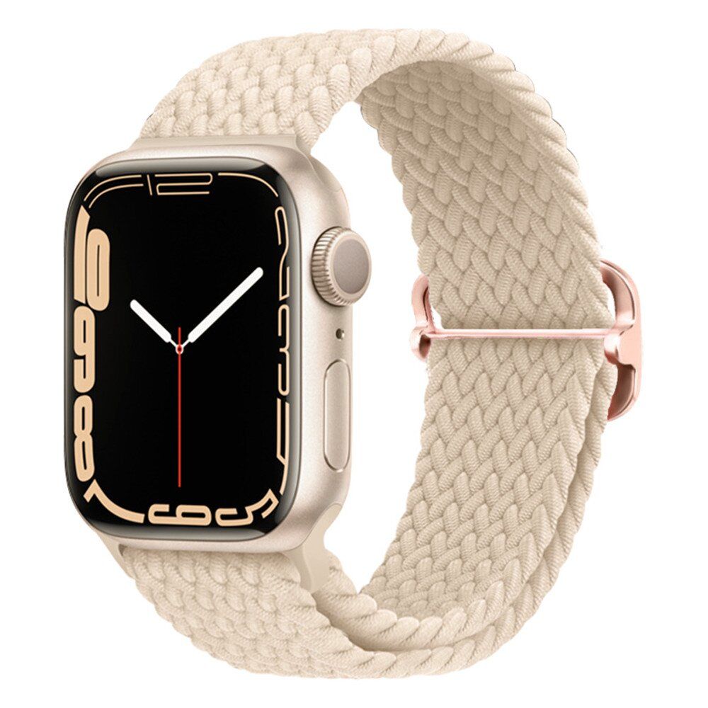 Trolsk Flätat Nylonarmband (Watch 42/41/40/38mm) - Svart |  | AlltMobil