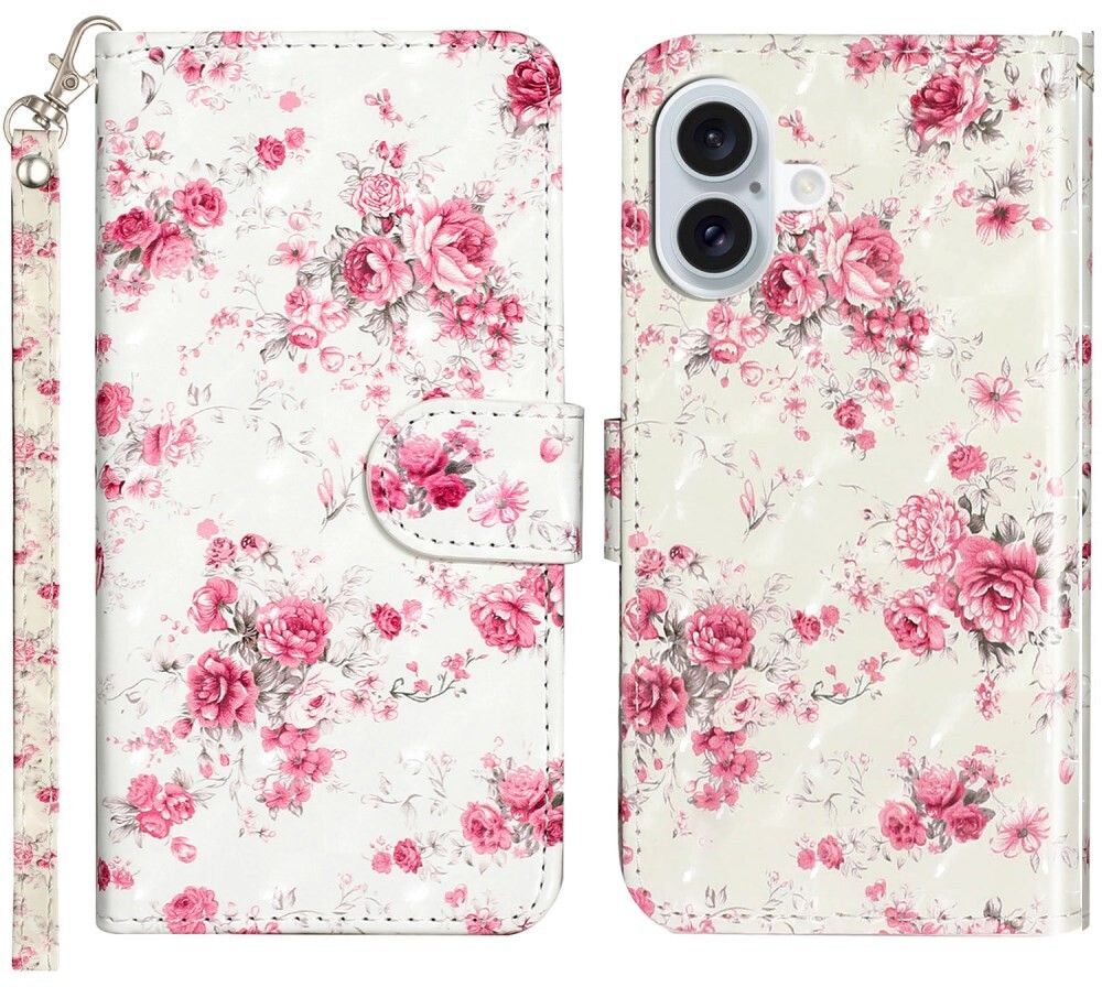 Trolsk Flower Garden Wallet (iPhone 16) | iPhone - iPhone 16 - Barntillbehör - Skal & fodral | AlltMobil