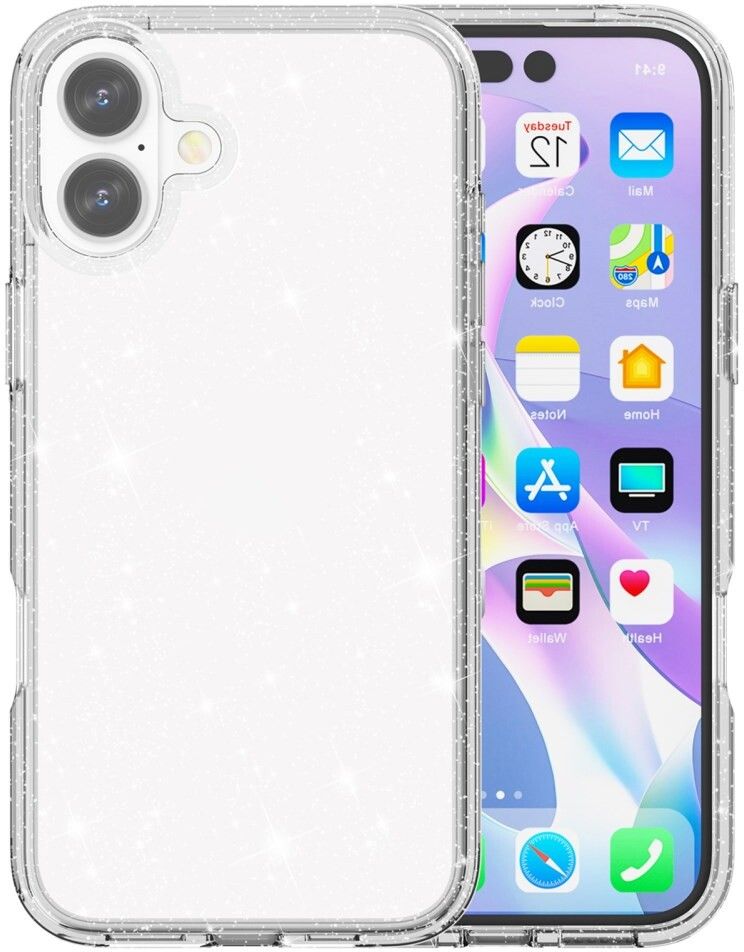 Trolsk Glittery Hard Case (iPhone 16 Plus) | iPhone - iPhone 16 Plus - Skal & fodral - Glitterskal | AlltMobil