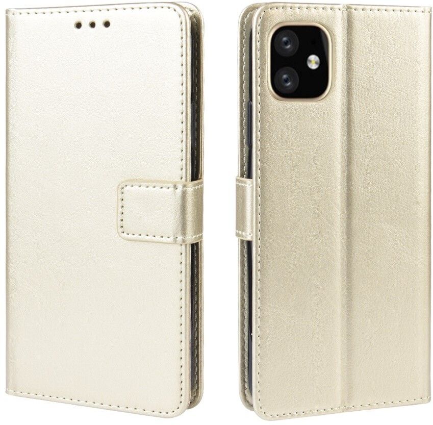 Trolsk Guldigt Plånboksfodral (iPhone 11) | iPhone - iPhone 11 - Skal & fodral - Läderfodral | AlltMobil