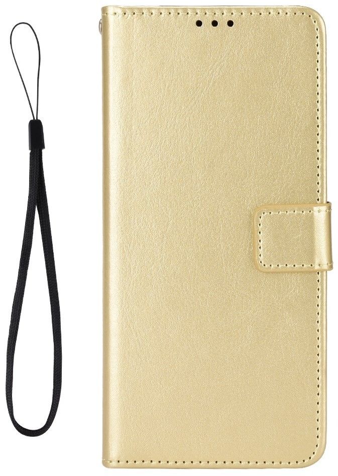 Trolsk Guldigt Plånboksfodral (iPhone 14) | iPhone - iPhone 14 - Fodral - Läderfodral | AlltMobil