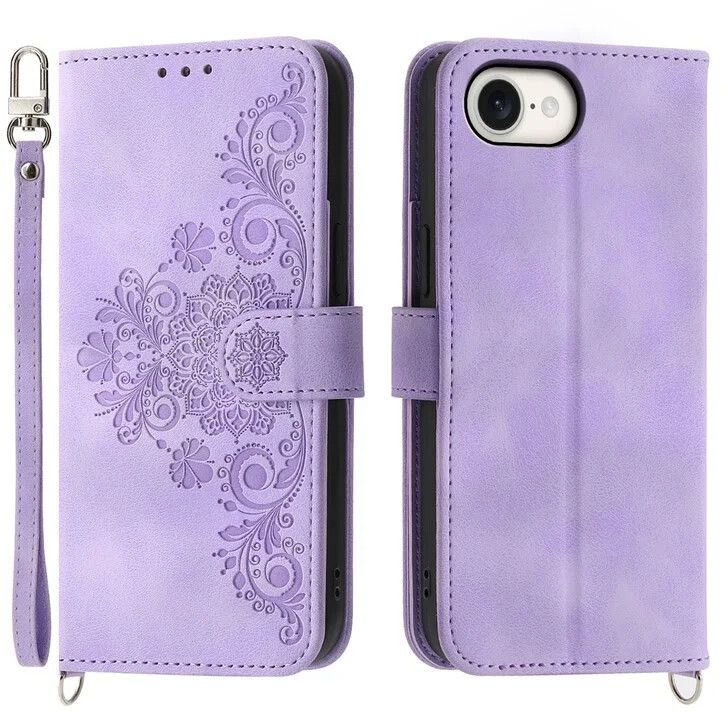 Trolsk Imprint Botany Wallet (iPhone 16e) - Svart | iPhone - iPhone 16e - Barntillbehör - Skal & fodral | AlltMobil