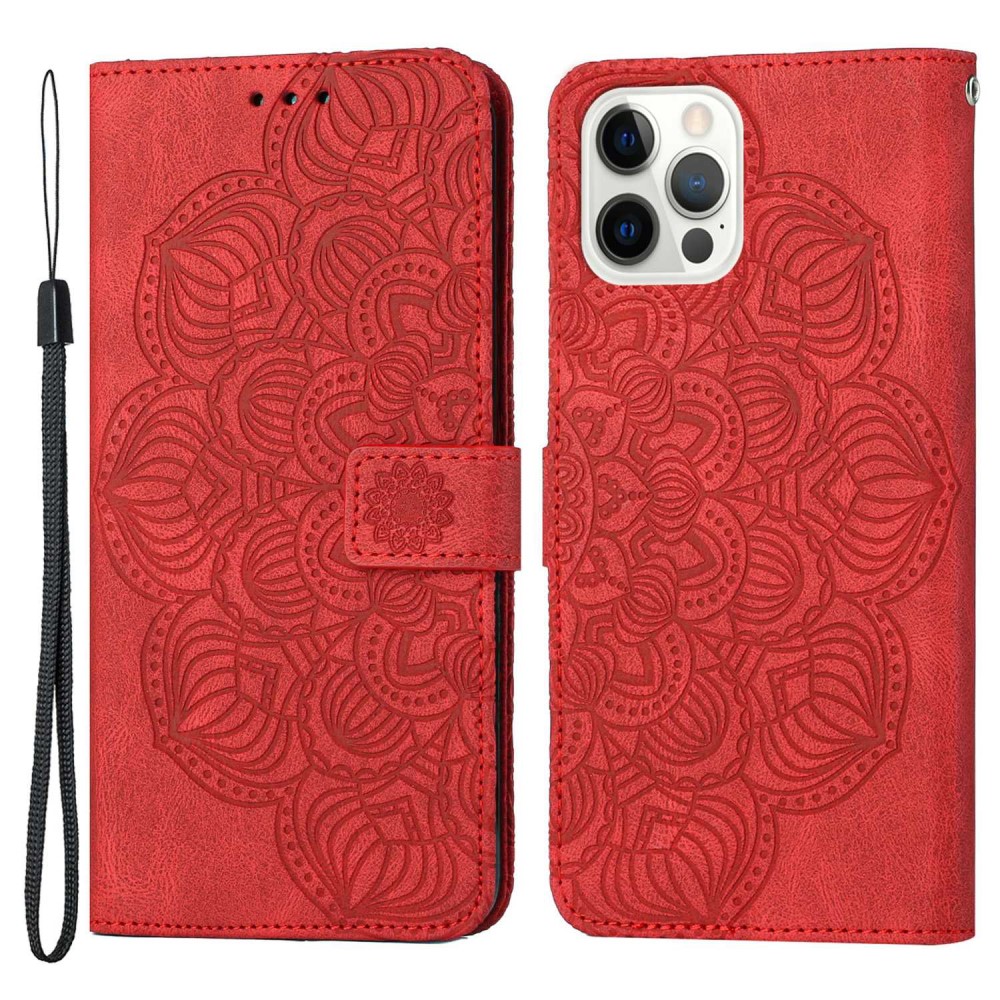 Trolsk Imprint Mandala Flower Wallet