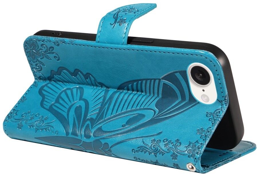 Trolsk Imprint Sweet Butterfly Wallet (iPhone 16e) - Lila | iPhone - iPhone 16e - Barntillbehör - Skal & fodral | AlltMobil