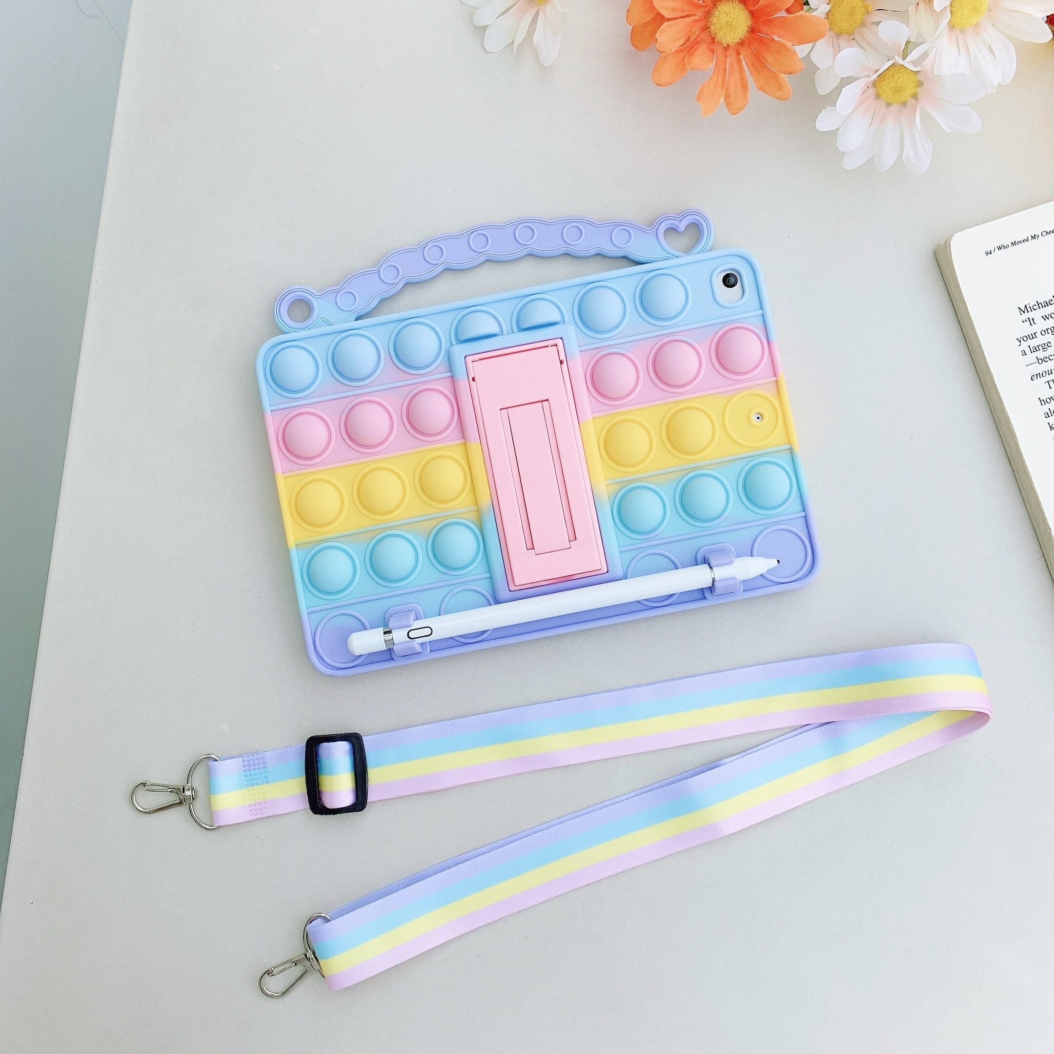 Trolsk Kids Case with strap - Bubble Handle